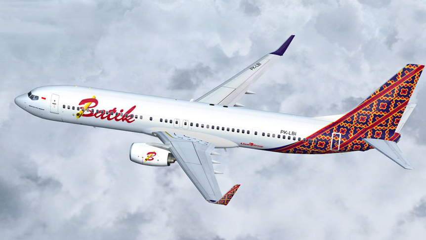 Batik Air Business Class Perth to Denpasar (PER-DPS) Airbus A320 with Sharklets